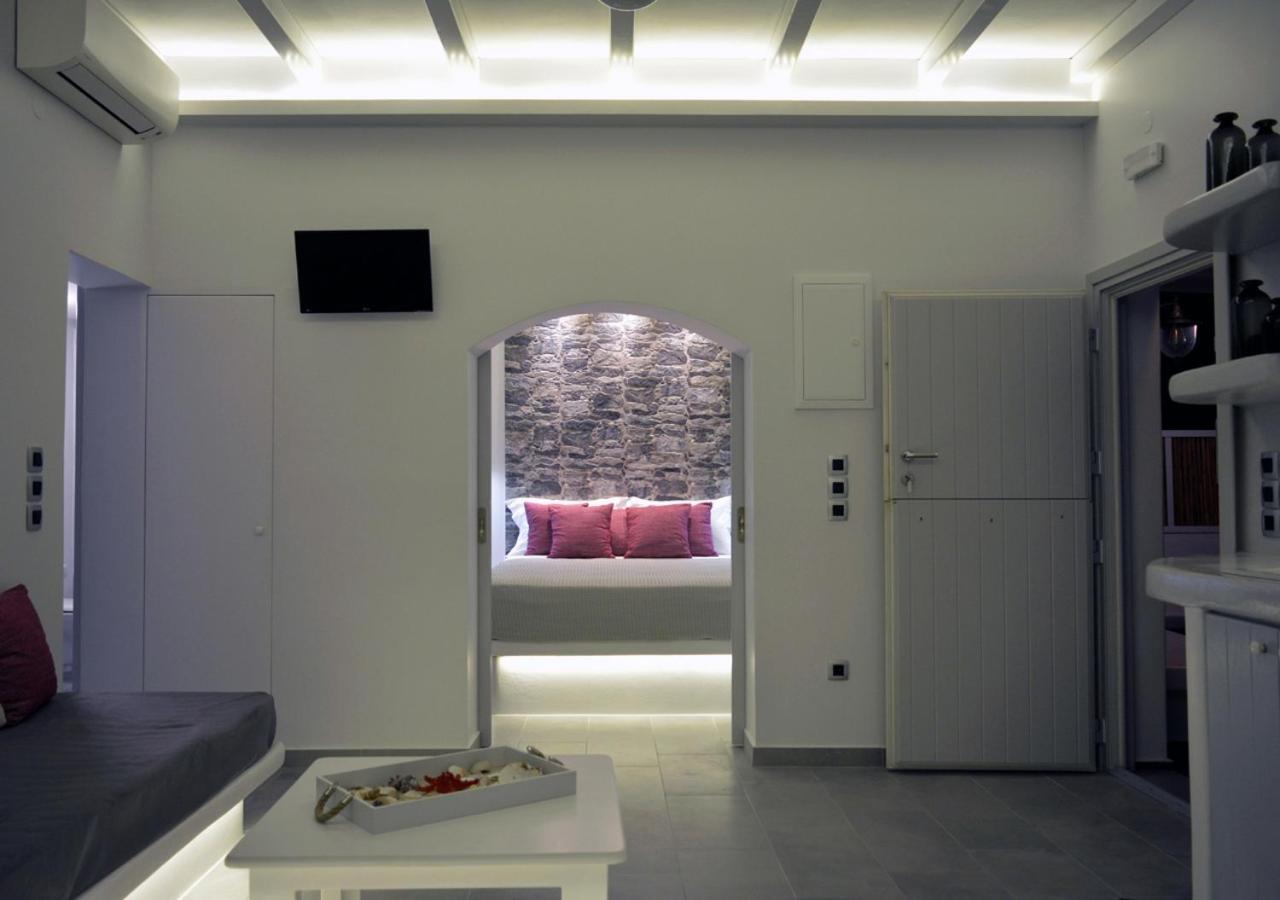 Seashell Mandrakia Sea View Villa Exterior foto