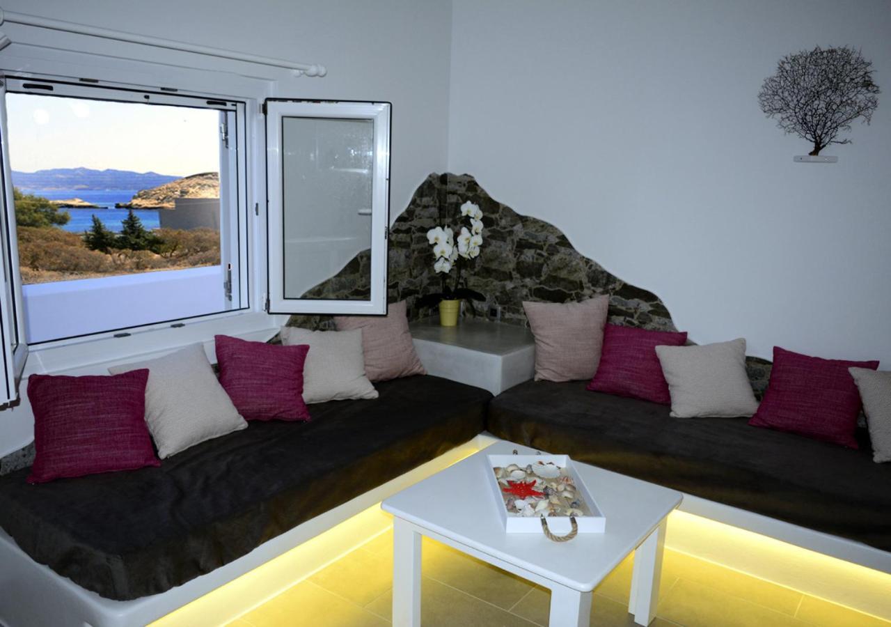Seashell Mandrakia Sea View Villa Exterior foto