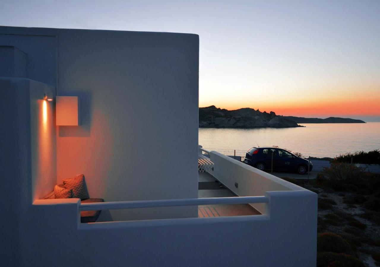 Seashell Mandrakia Sea View Villa Exterior foto