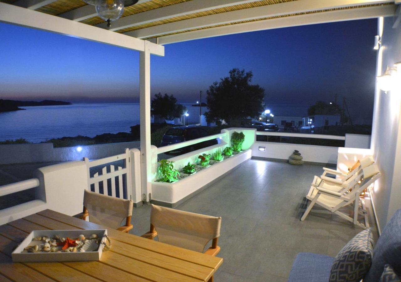 Seashell Mandrakia Sea View Villa Exterior foto